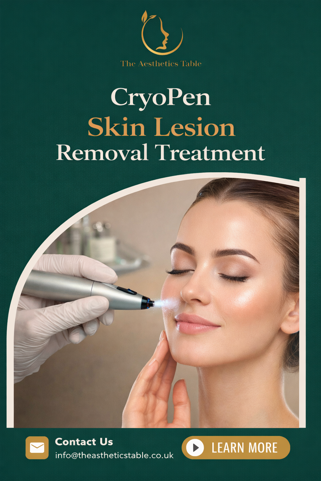 Cryopen Skin Treatment session