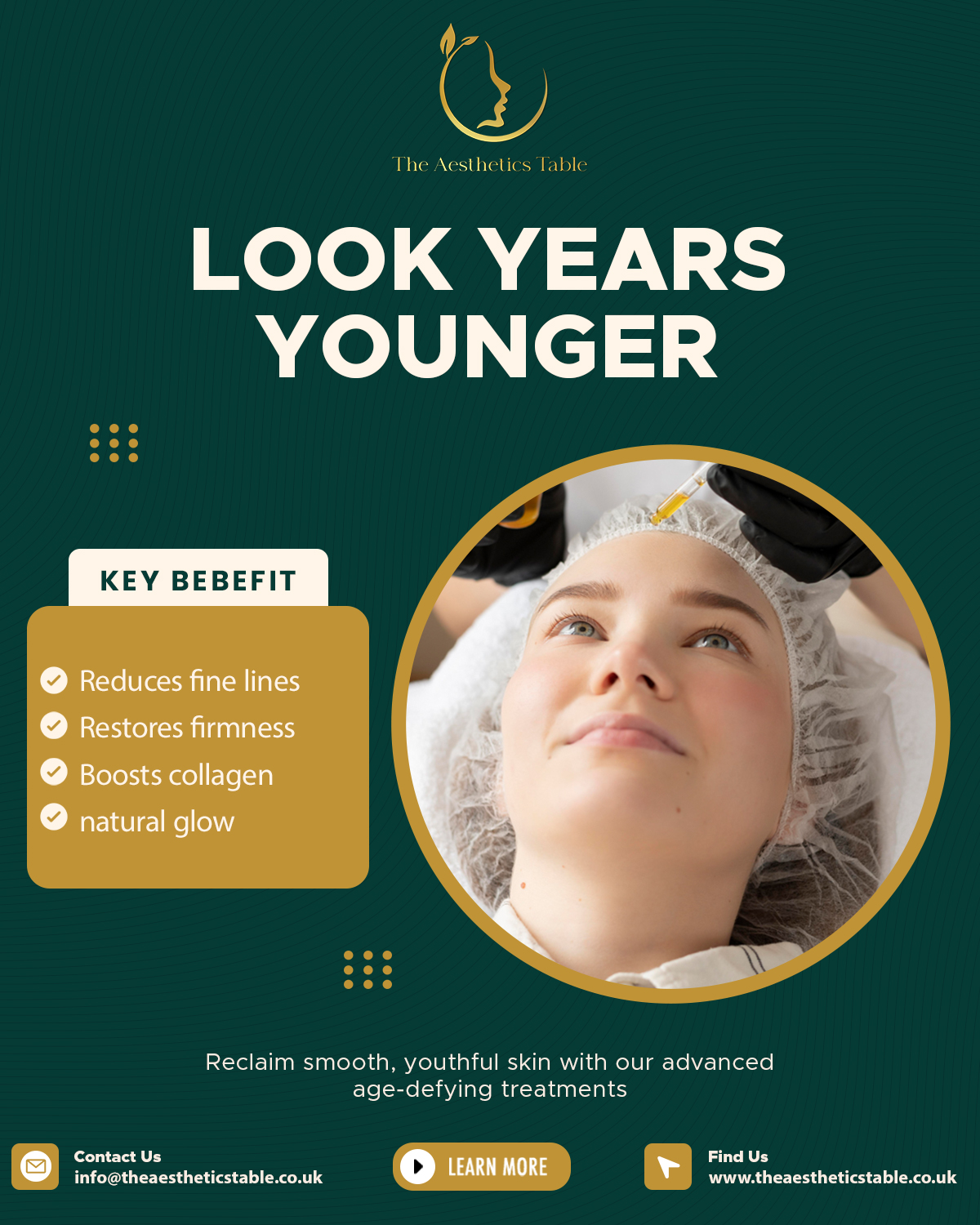 Look Years Younger - SM Post - The Aesthetics Table