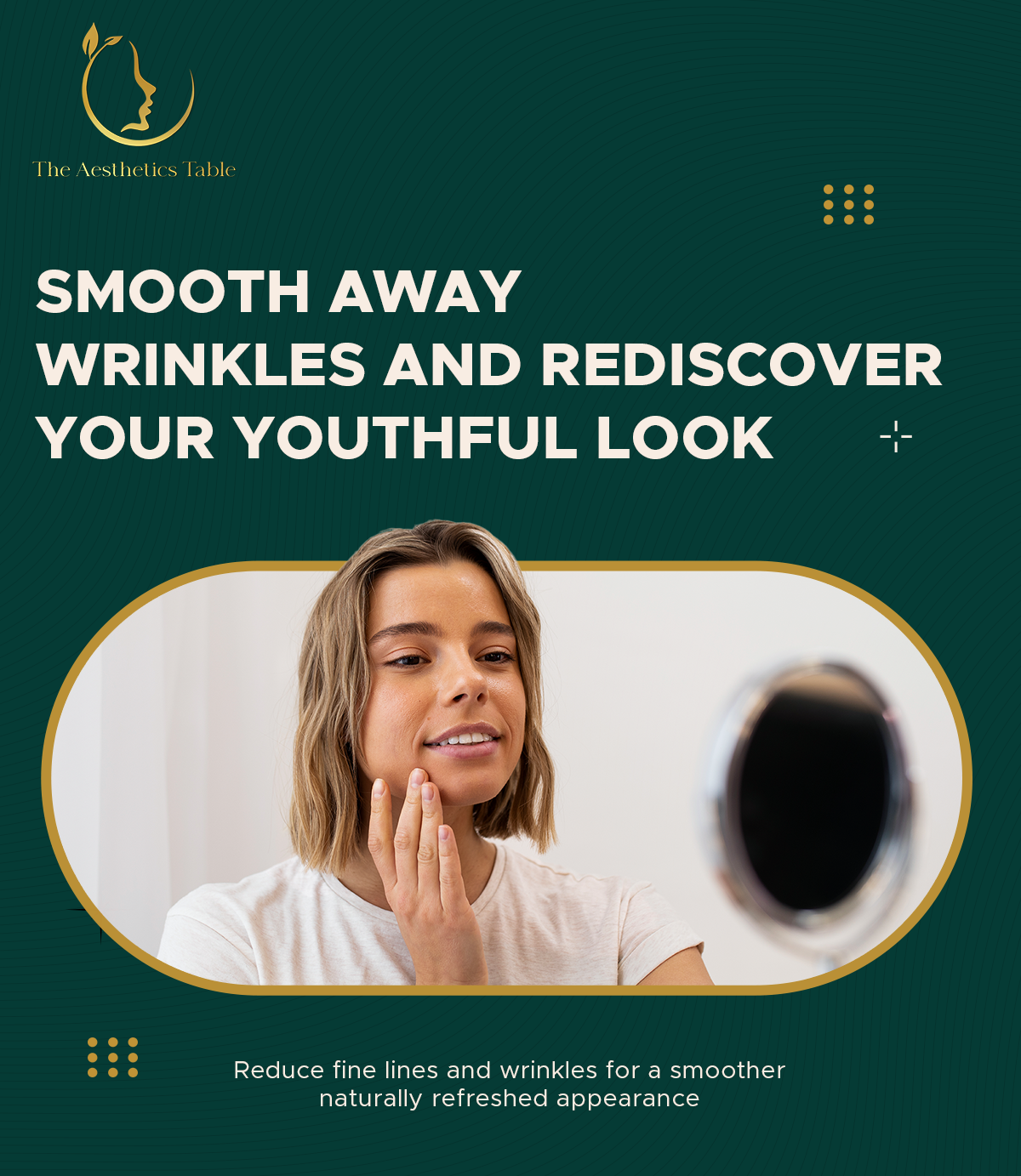 Professional skincare treatment supporting smoother, youthful-looking skin