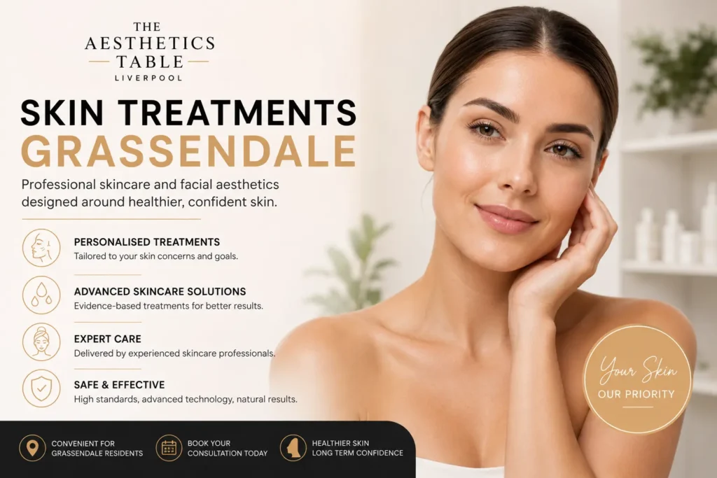 Expert Skin Treatments Grassendale at The Aesthetics Table Liverpool