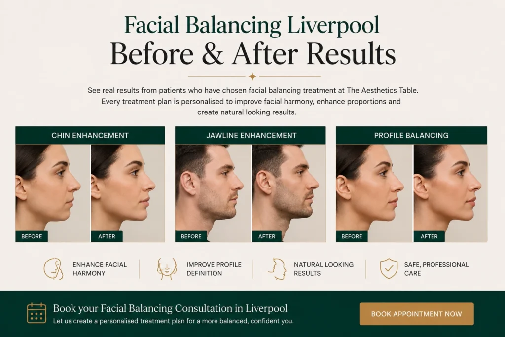 Facial Balancing liverpool Before and After Results​