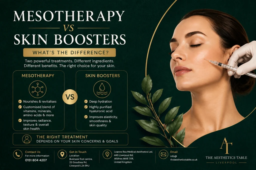 Mesotherapy vs Skin Boosters