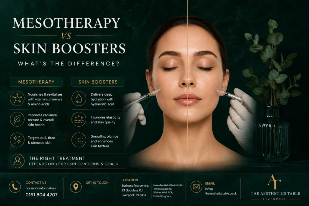 Mesotherapy vs Skin Boosters: What's the Difference?